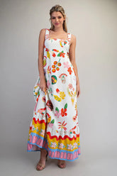 The Bianca Tropical Maxi Dress
