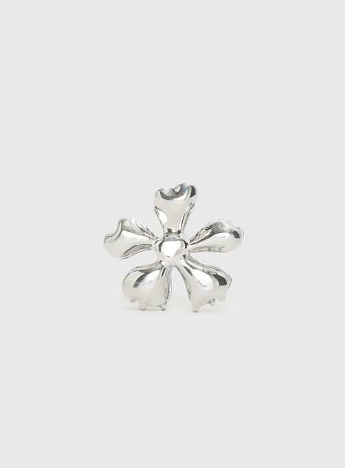 All She Wrote Hair Clip Silver