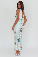 Damsel Reverse Halter Maxi Dress Magnolia Mint